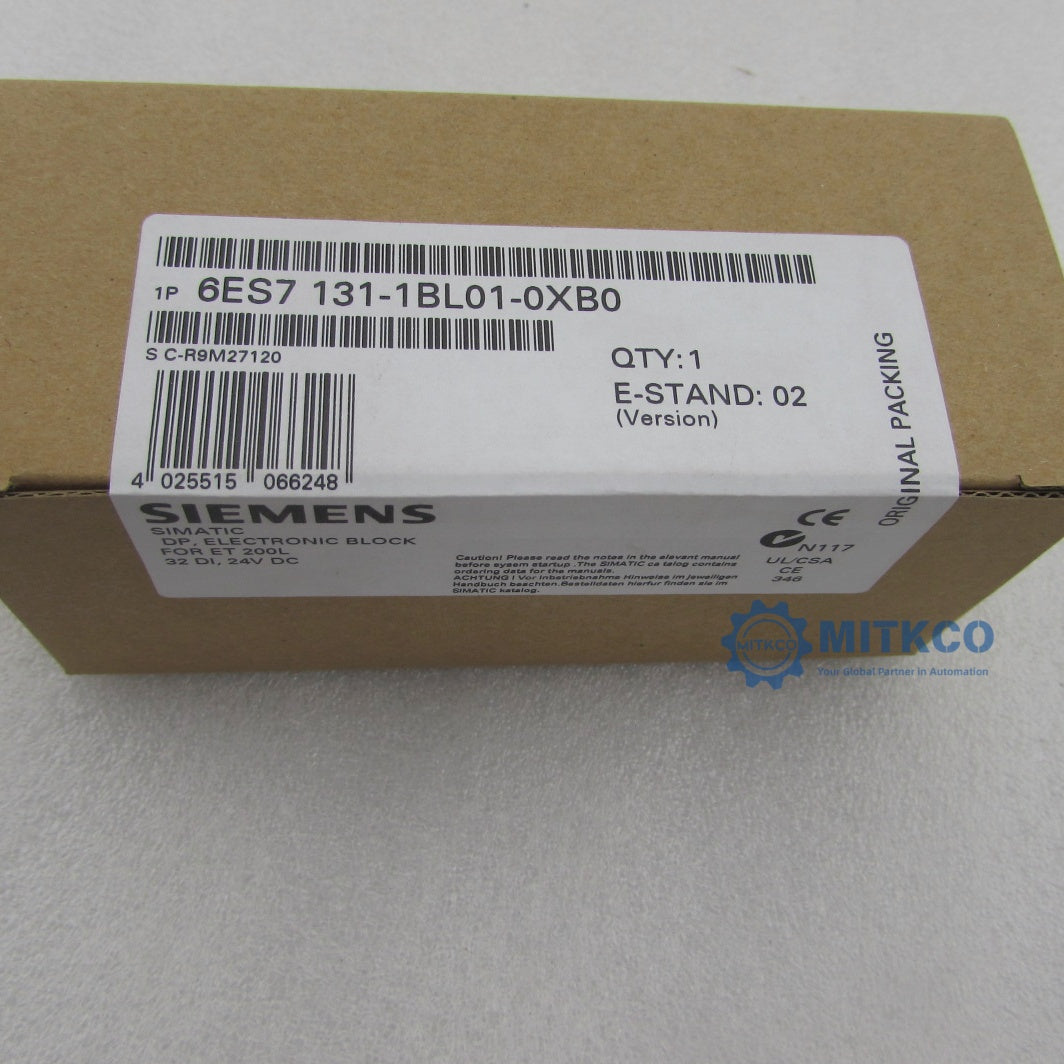 6ES7131-1BL01-0XB0 Siemens plc
