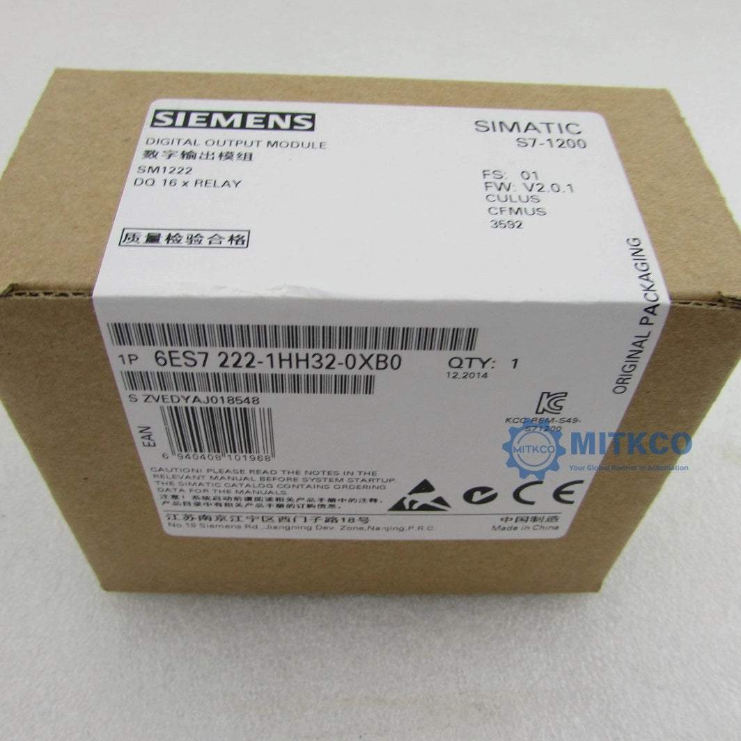 6ES7222-1HH32-0XB0 Siemens plc