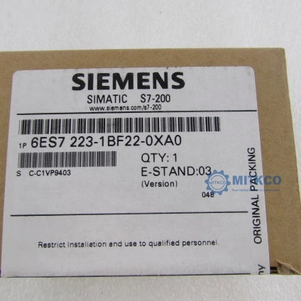 6ES7223-1BF22-0XA0 Siemens plc