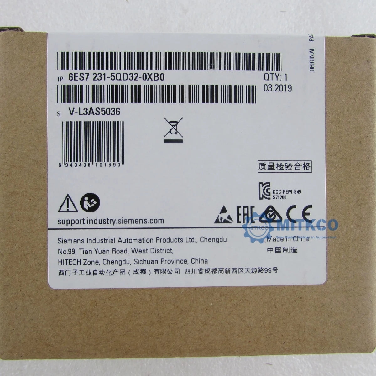 6ES7231-5QD32-0XB0 Siemens plc