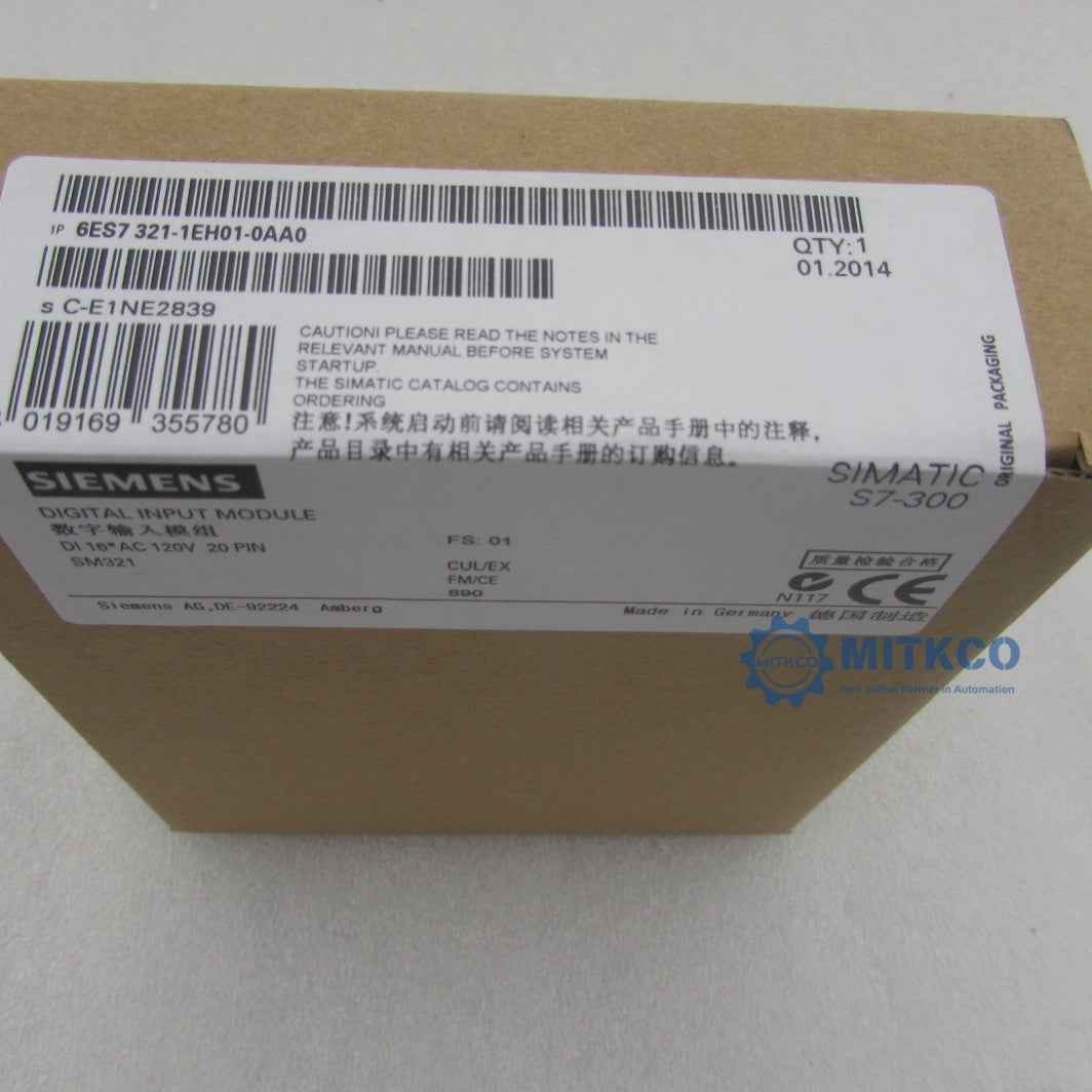 6ES7321-1EH01-0AA0 Siemens plc