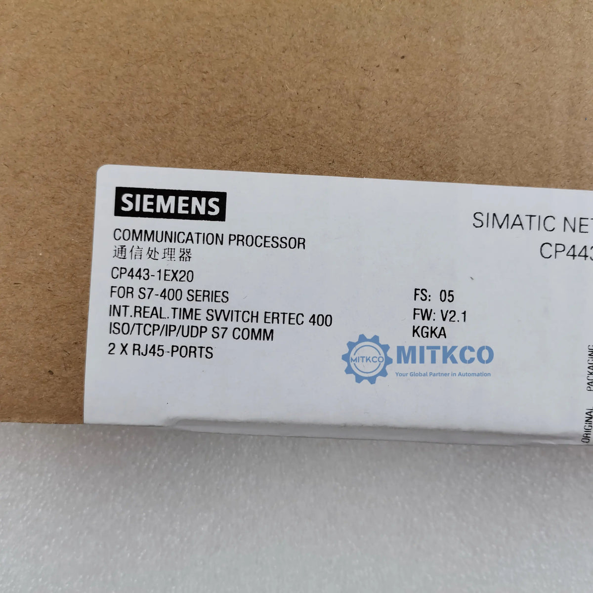 6ES7407-0KA02-0AA0 Siemens plc