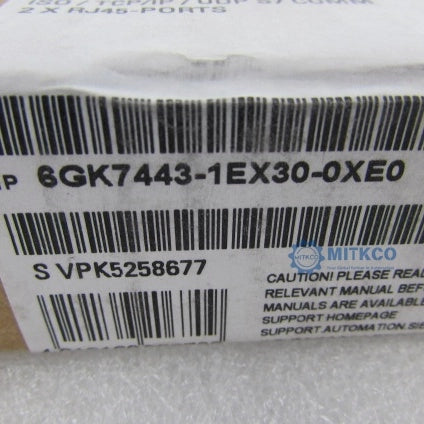 6GK7443-1EX30-0XE0 Siemens plc
