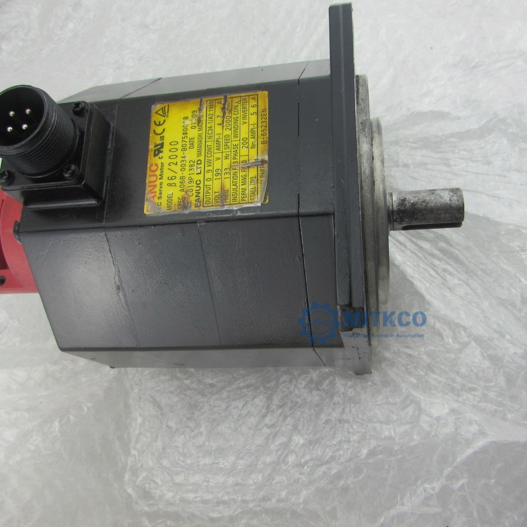 A06B-0034-B075 Fanuc motor