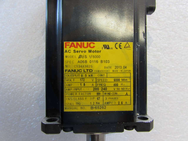 A06B-0116-B103 Fanuc servo motor