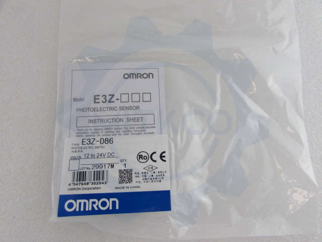 E3Z-D86 2M Omron Sensor