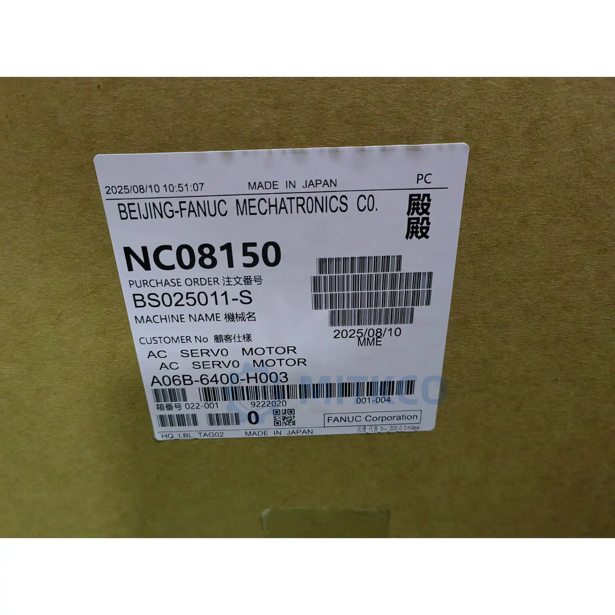 A06B-6400-H003 Fanuc servo drive