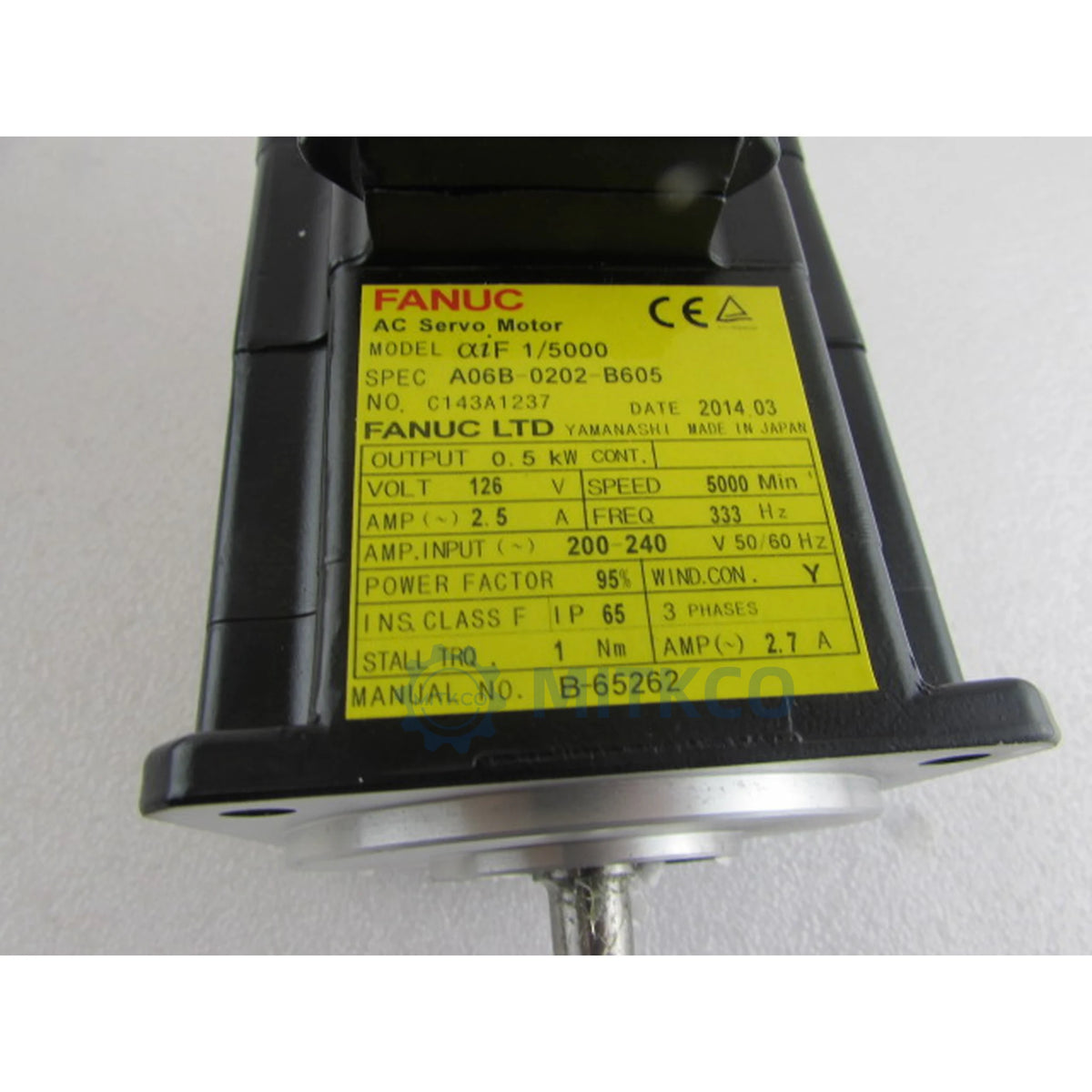 A06B-0202-B605 Fanuc servo motor