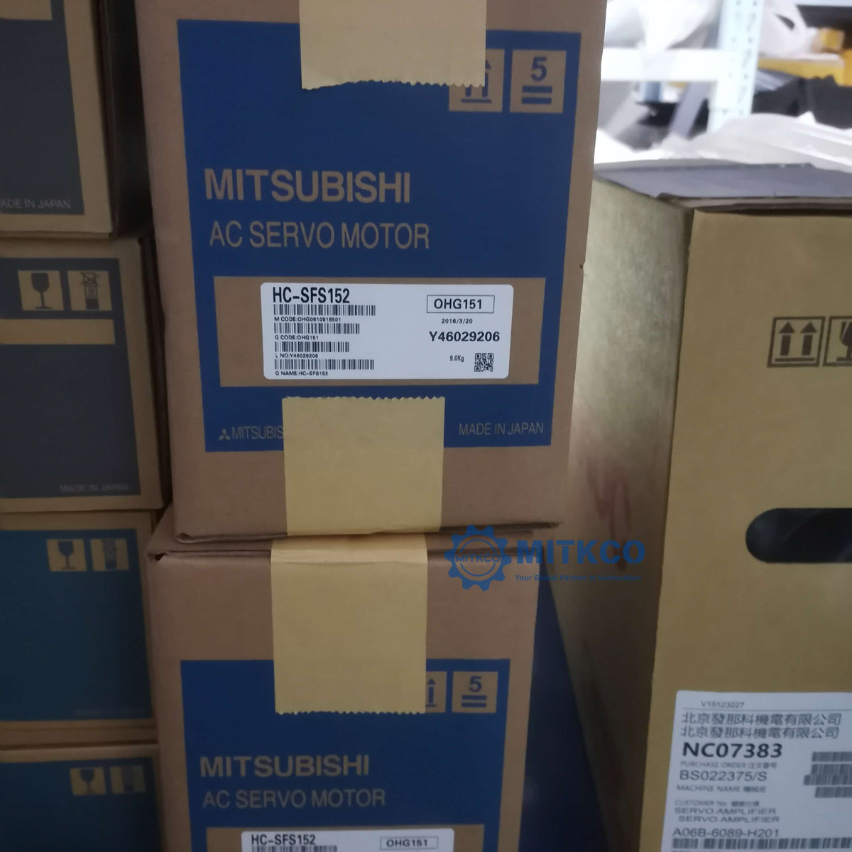 HC-SFS152 Mitsubishi servo motor