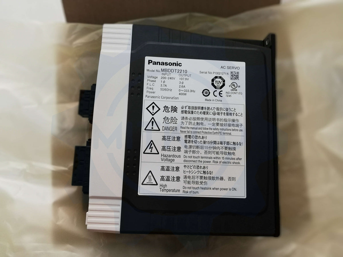 MBDDT2210 panasonic servo drive/motor