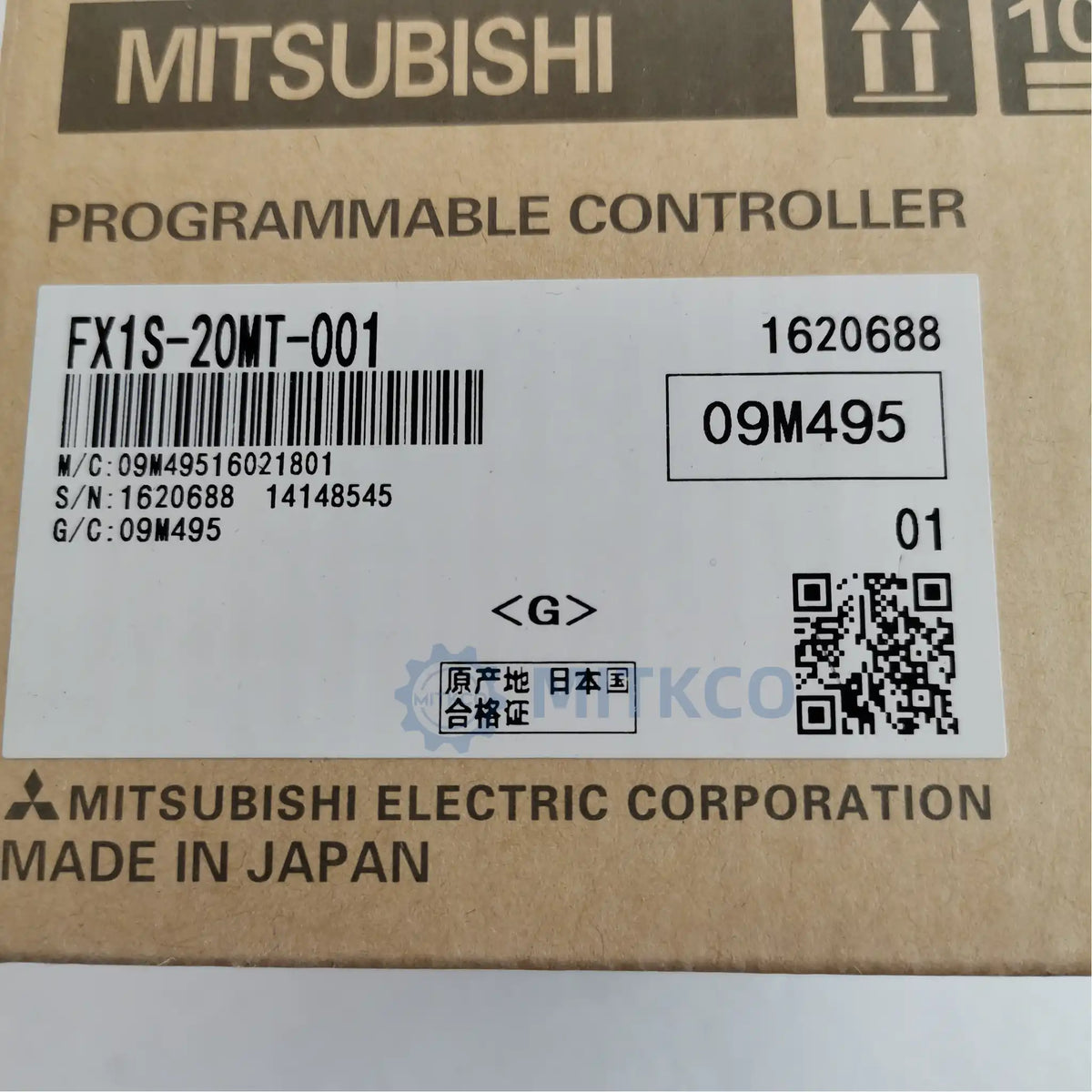 FX1S-20MT-001 Mitsubishi PLC Main Unit 20 I/O Transistor Output
