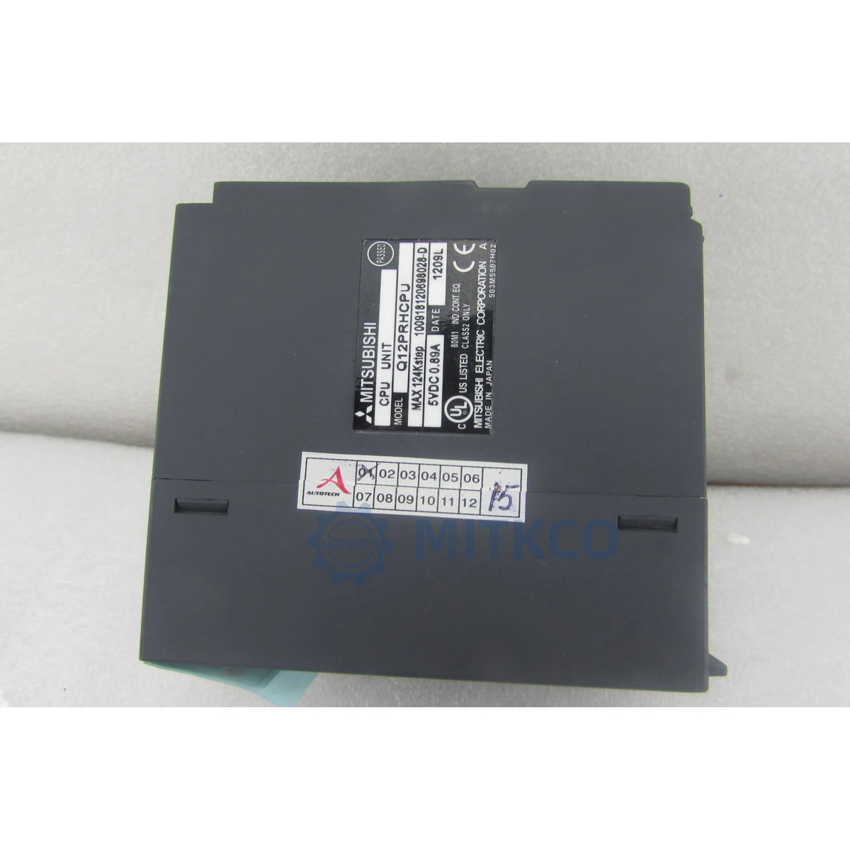 Q12PRHCPU Mitsubishi Redundant CPU 124K Steps for MELSEC-Q