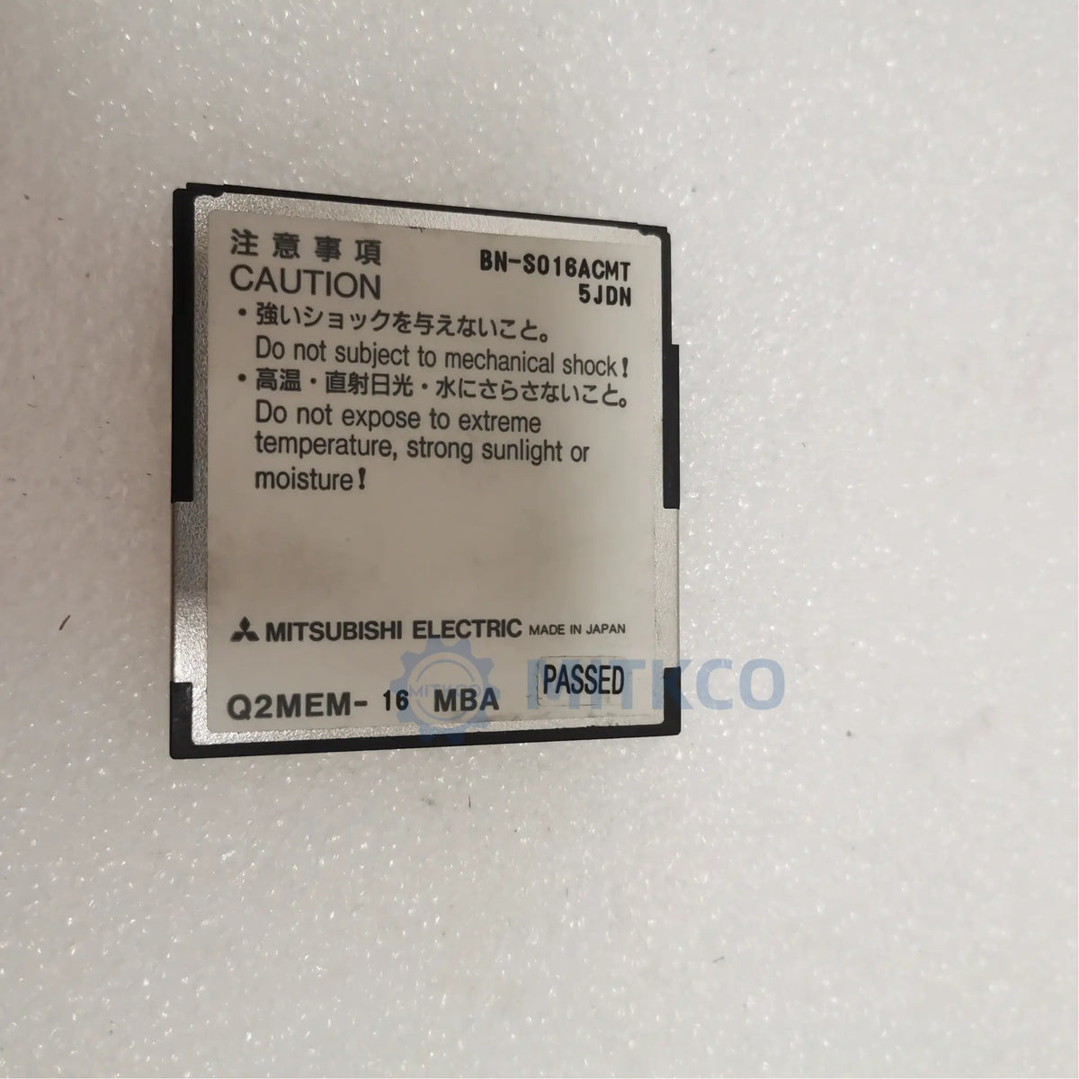 Q2MEM-16MBA Mitsubishi 16MB ATA Memory Card for MELSEC-Q