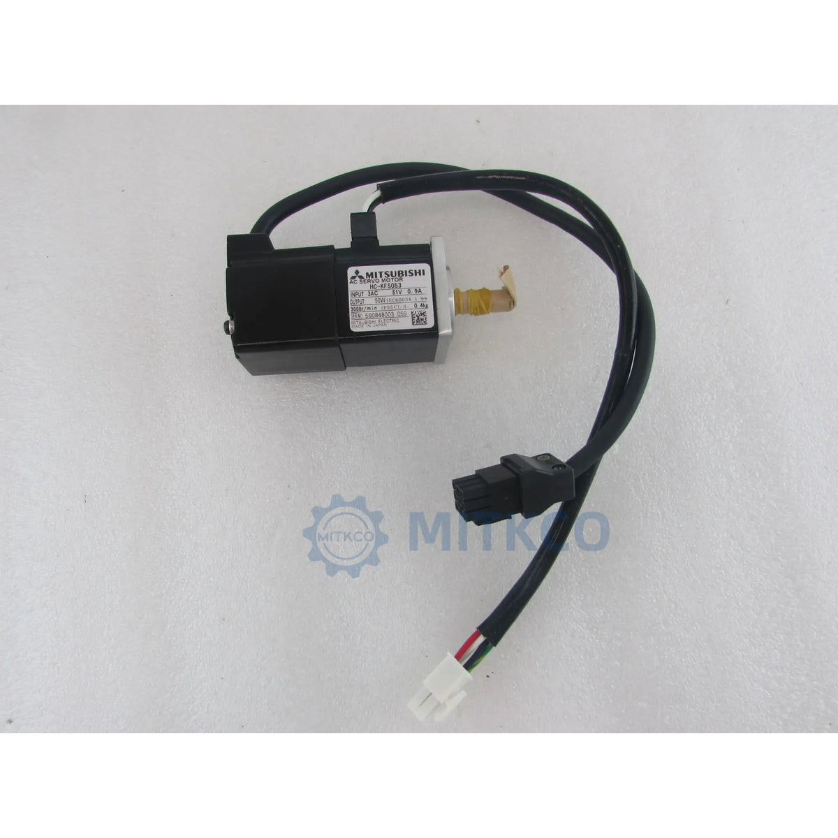 HC-KFS053 Mitsubishi AC Servo Motor 50W 3000RPM 17-Bit Encoder