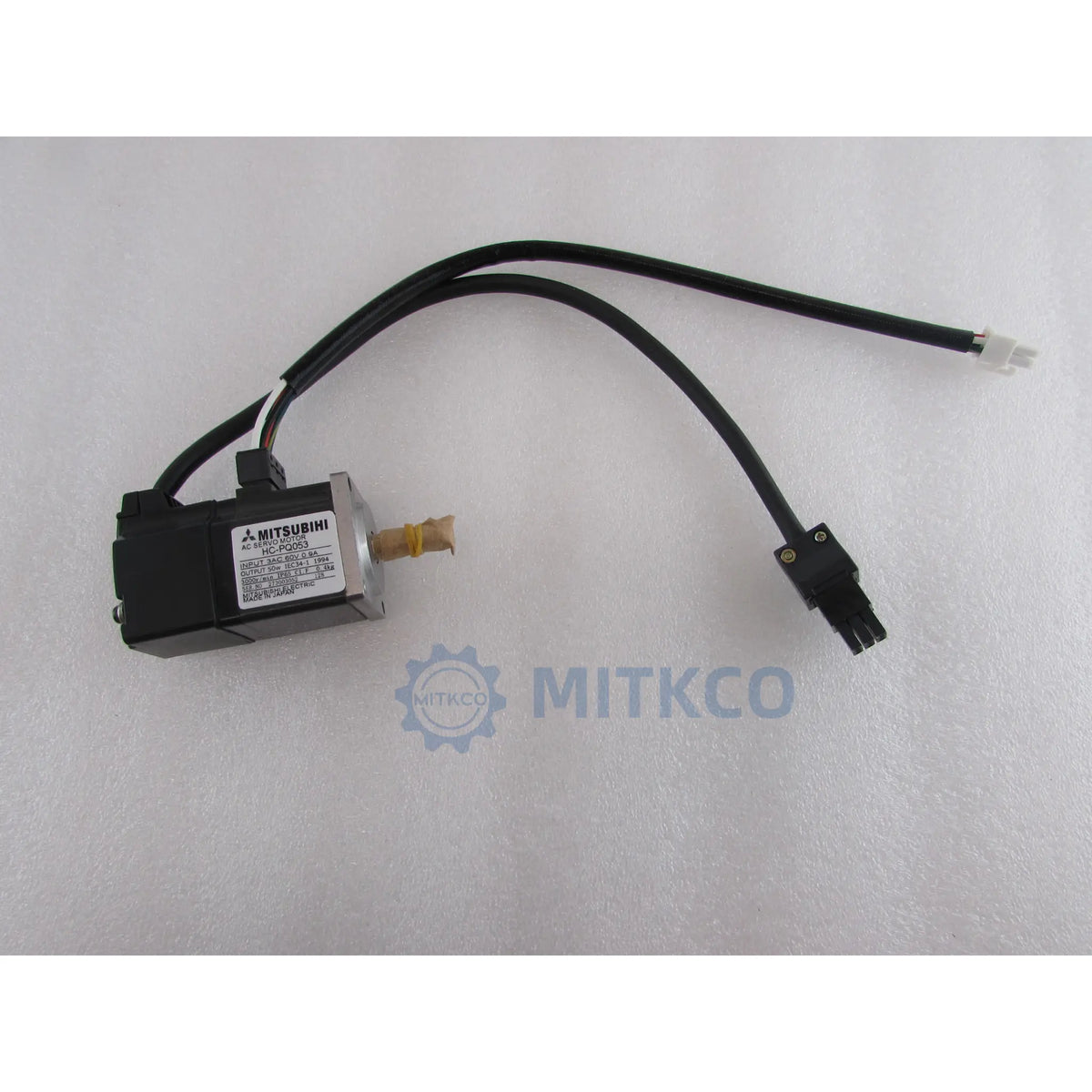 HC-PQ053 Mitsubishi AC Servo Motor 50W 3000RPM Low Inertia