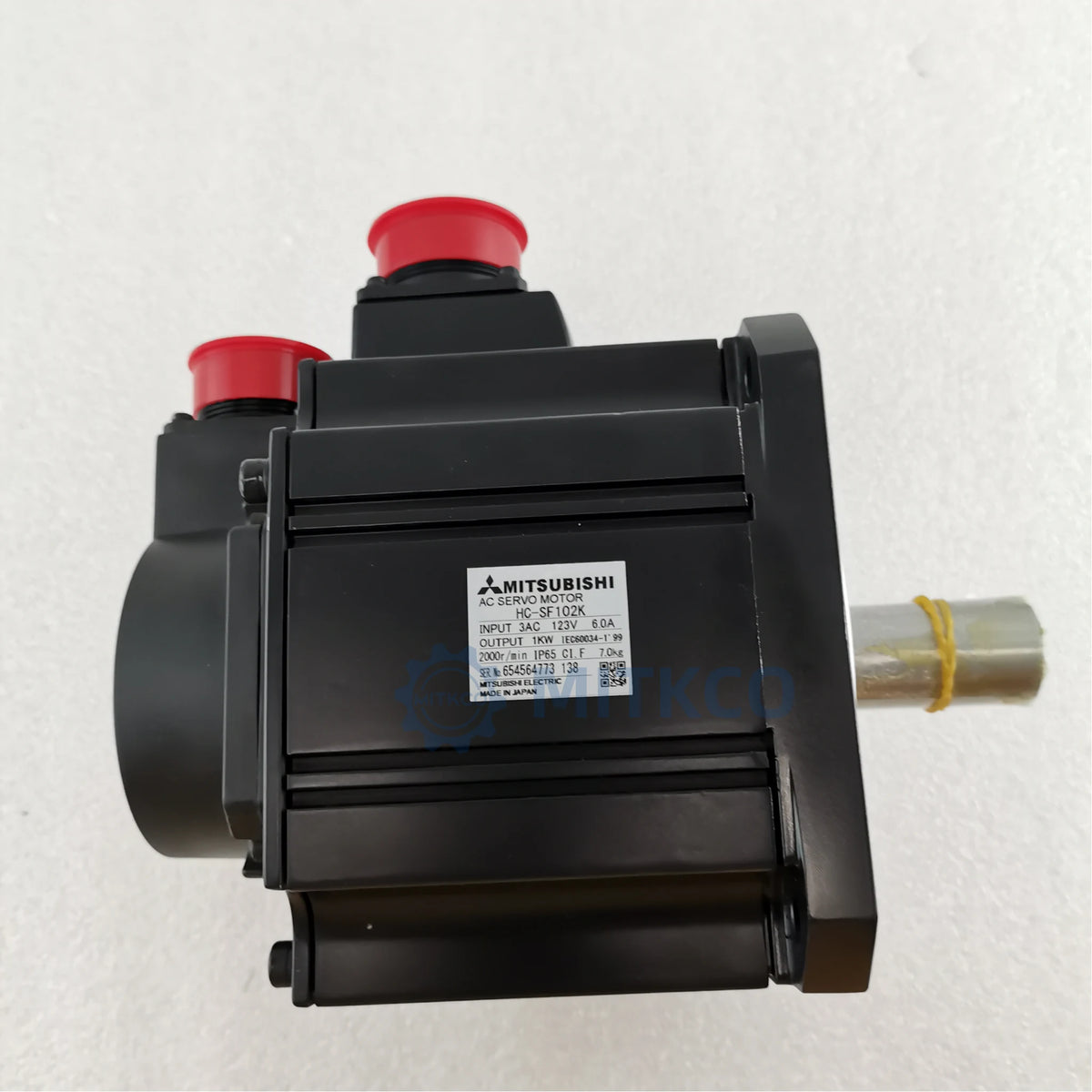 HC-SF102K Mitsubishi AC Servo Motor 1kW 2000RPM 17-Bit Encoder