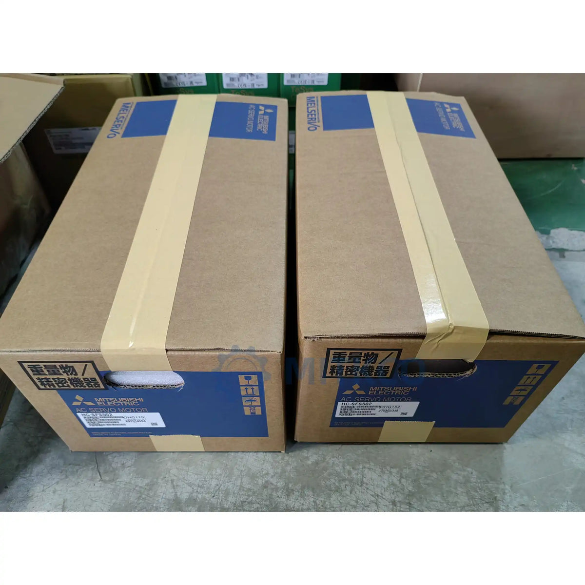 HC-SFS502 Mitsubishi 5kW AC Servo Motor 2000RPM J2S