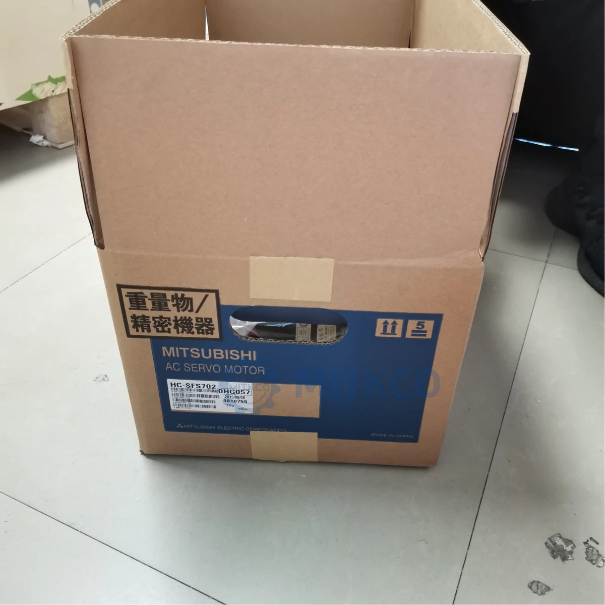HC-SFS702 Mitsubishi 7kW AC Servo Motor 2000RPM J2S