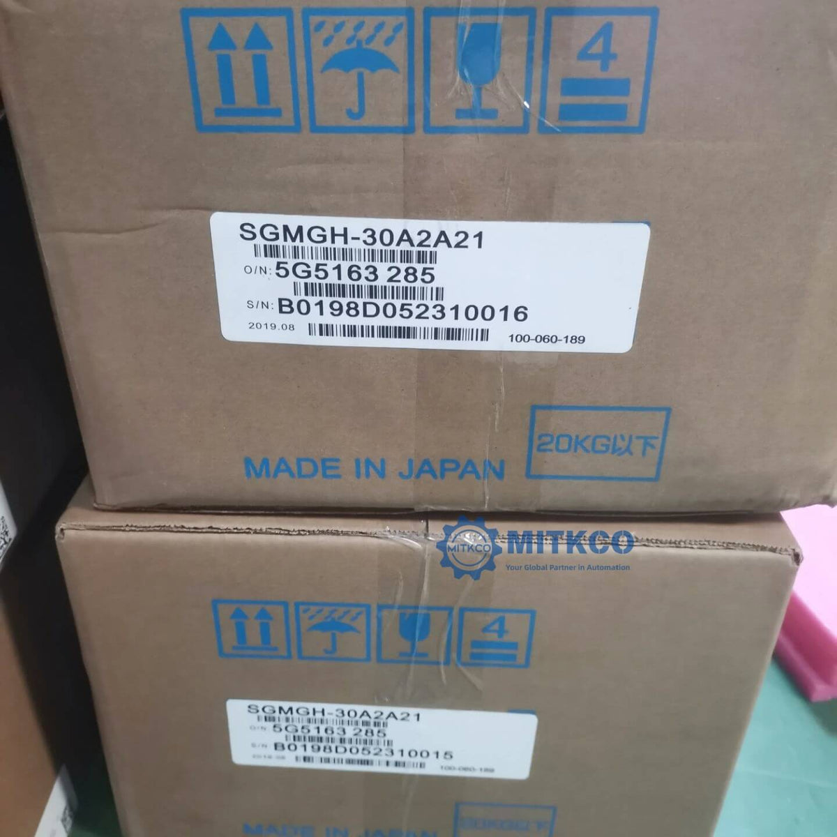SGMGH-30A2A21 Yaskawa Servo Motor