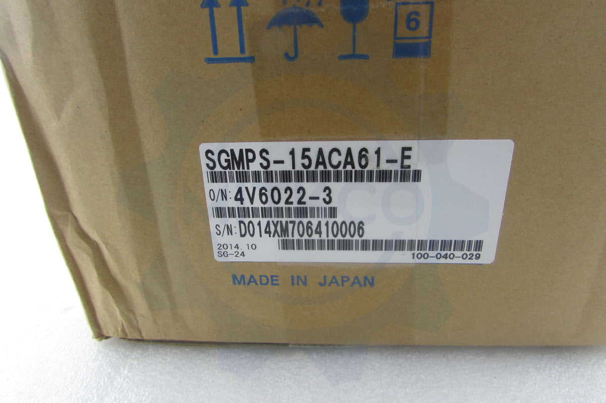 SGMPS-15ACA61-E Yaskawa servo drive/motor