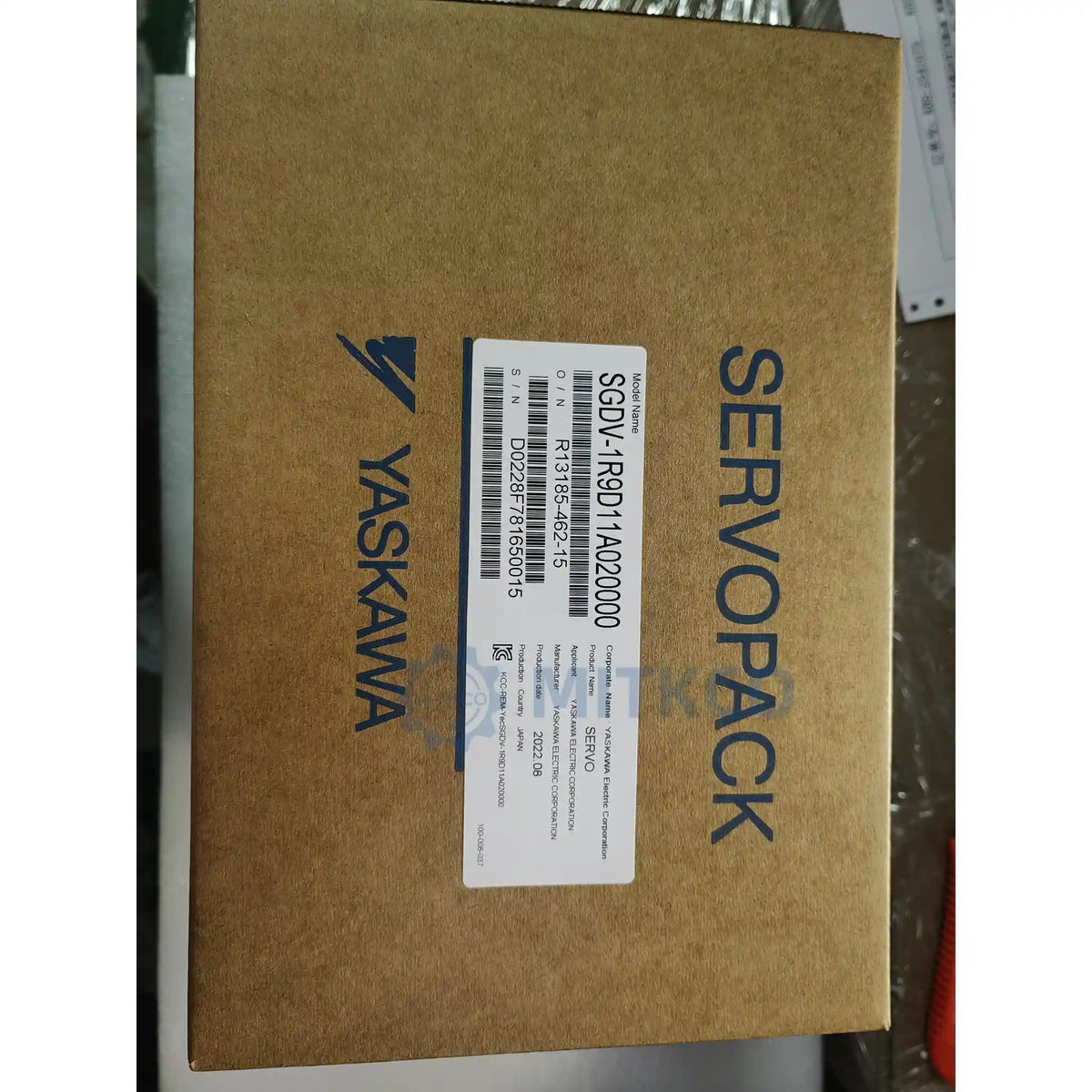SGDV-1R9D11A Yaskawa Servo Drive 0.5kW 400V MECHATROLINK-II
