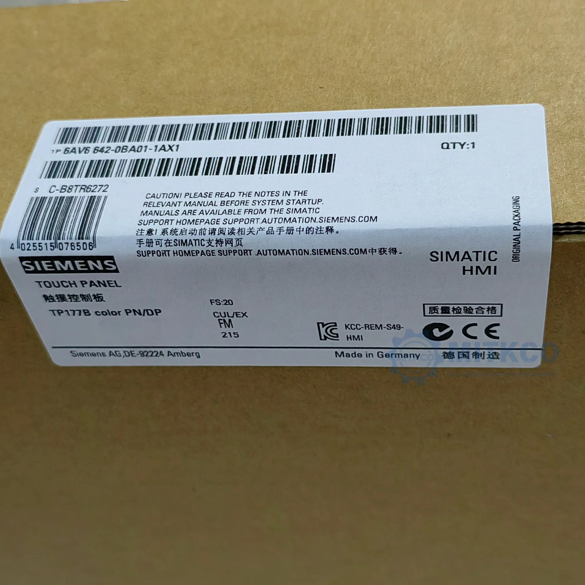 6AV6642-0BA01-1AX1 Siemens screen