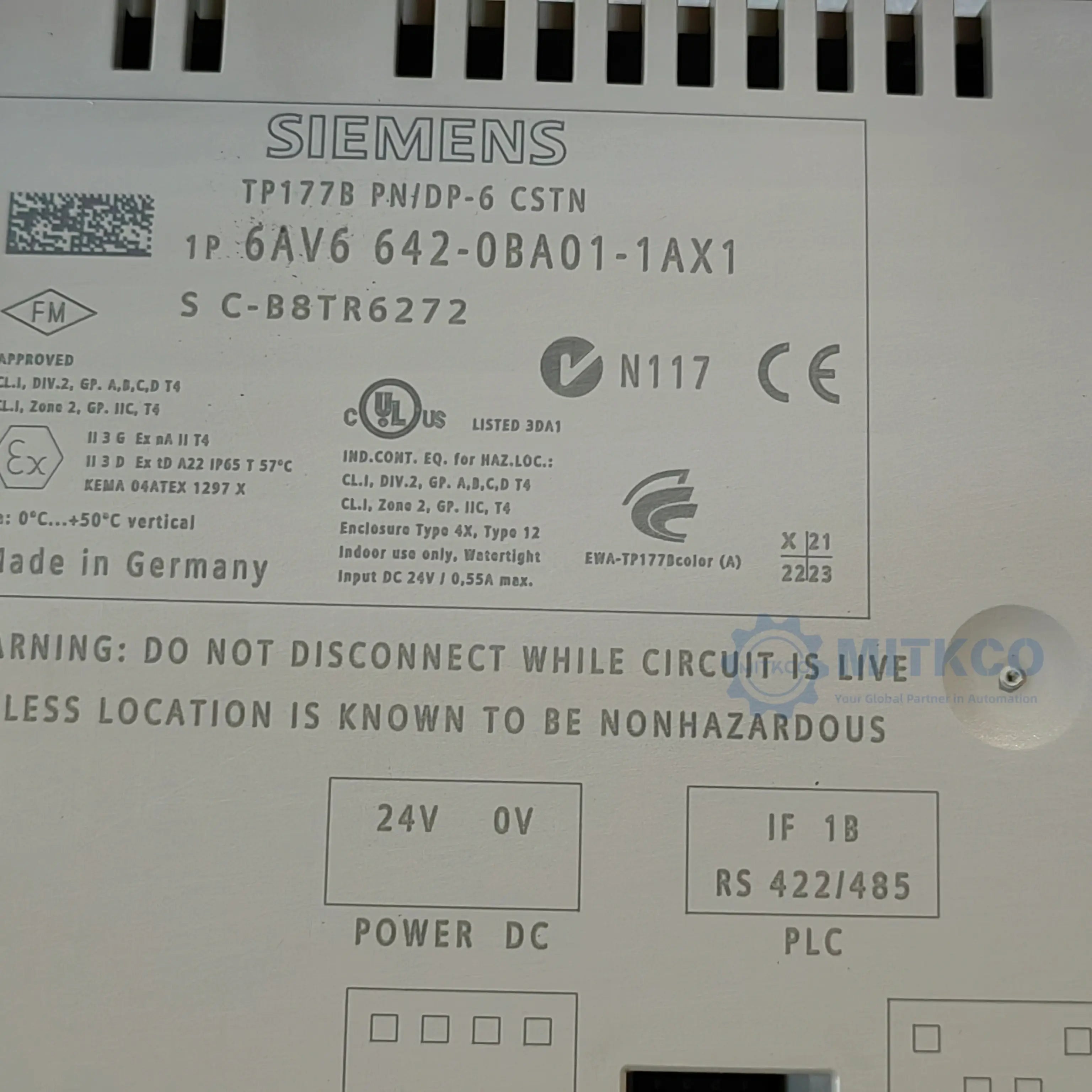 6AV6642-0BA01-1AX1 Siemens screen