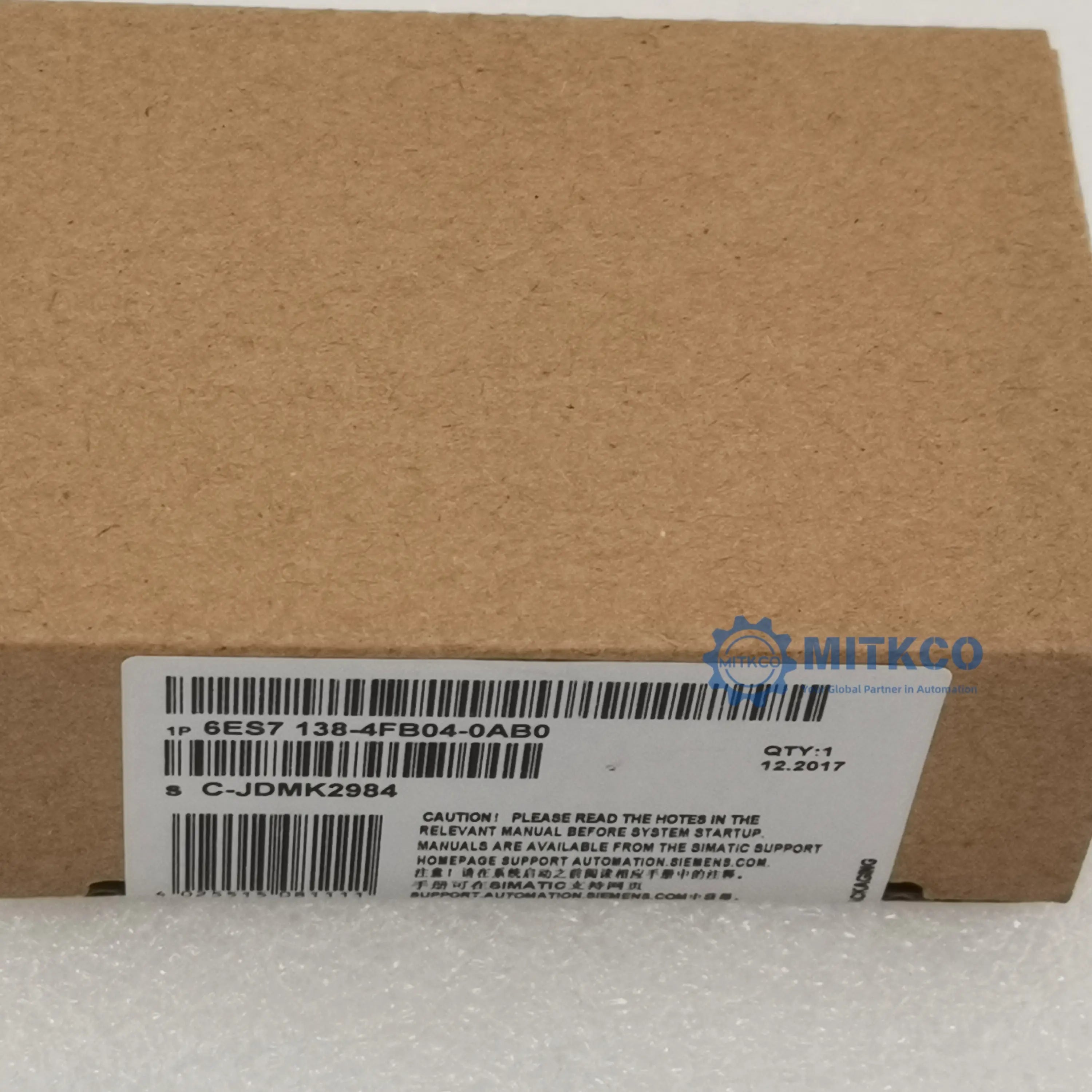 6ES7138-4FB04-0AB0 Siemens plc