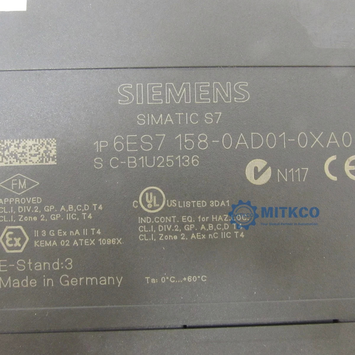6ES7158-0AD01-0XA0 Siemens plc