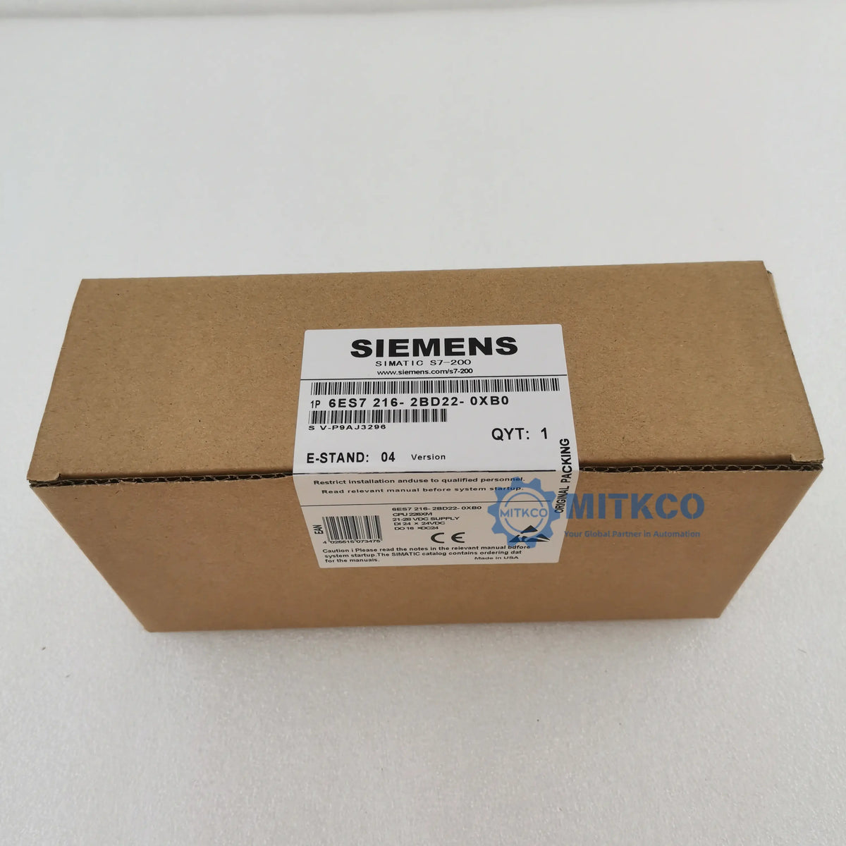 6ES7216-2BD22-0XB0 Siemens plc