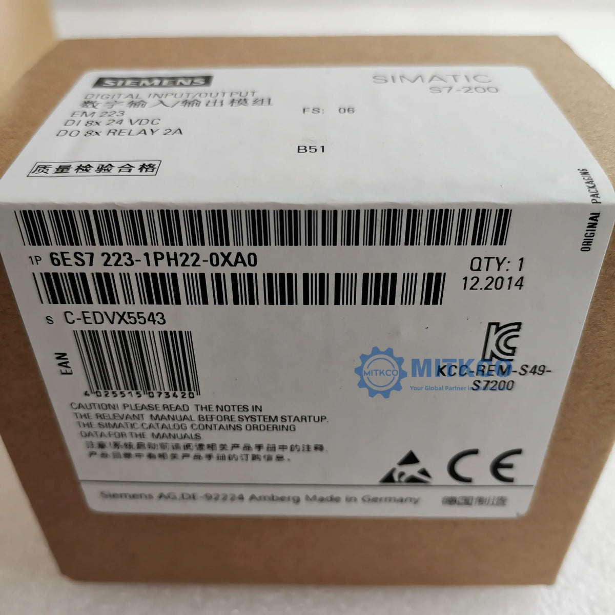 6ES7223-1PH22-0XA0 Siemens plc