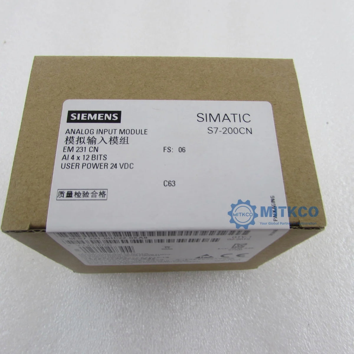 6ES7231-0HC22-0XA8 siemens plc