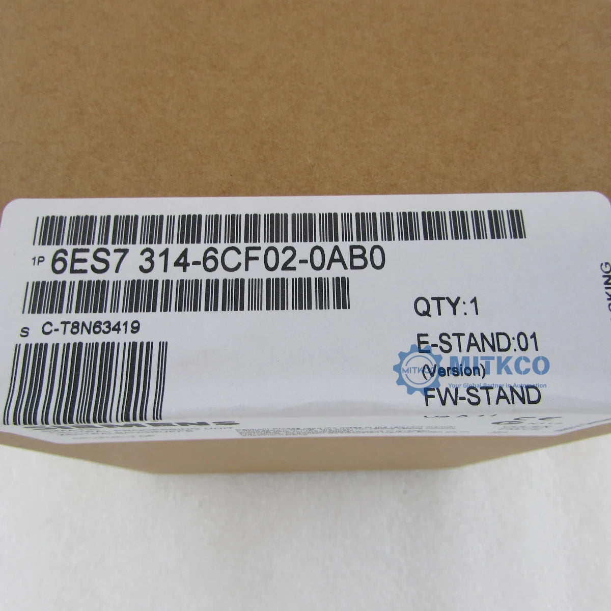 6ES7314-6CF02-0AB0 Siemens plc