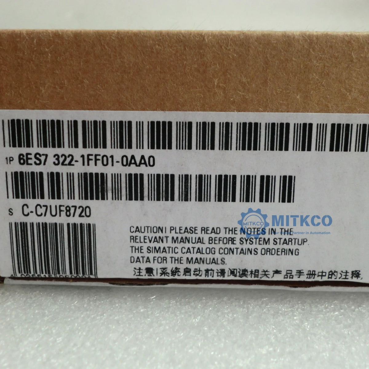6ES7322-1FF01-0AA0 Siemens plc