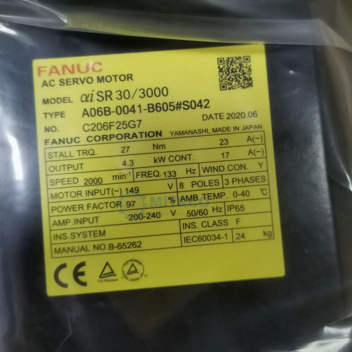 A06B-0041-B605#S042 Fanuc servo motor