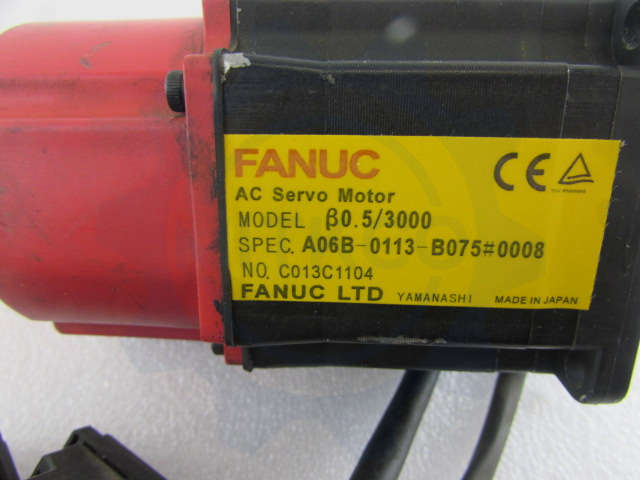 A06B-0113-B075#0008 Fanuc servo motor