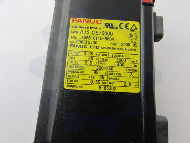 A06B-0115-B804	Fanuc motor