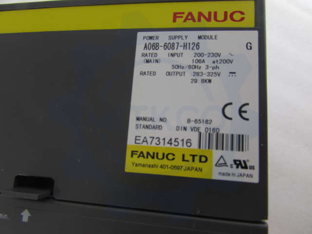 A06B-6087-H126 D Fanuc servo drive
