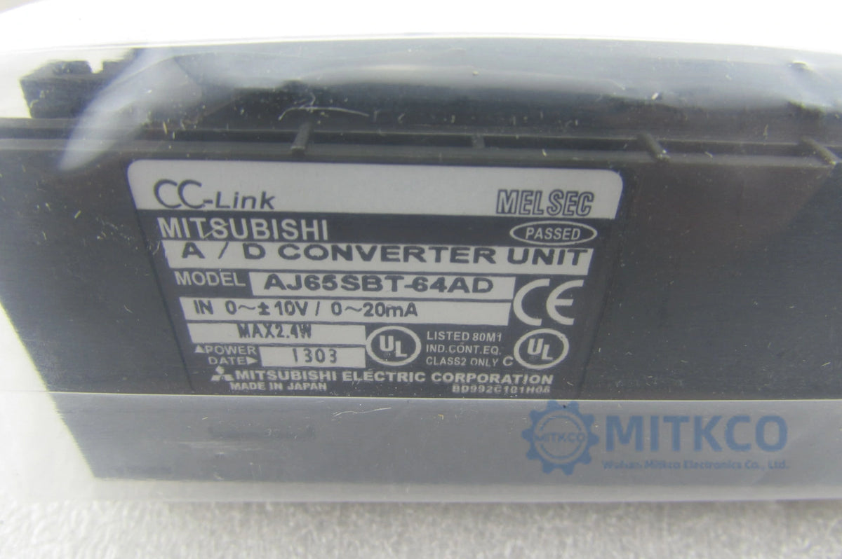 AJ65SBT-64AD Mitsubishi CC-Link Analog Input Module