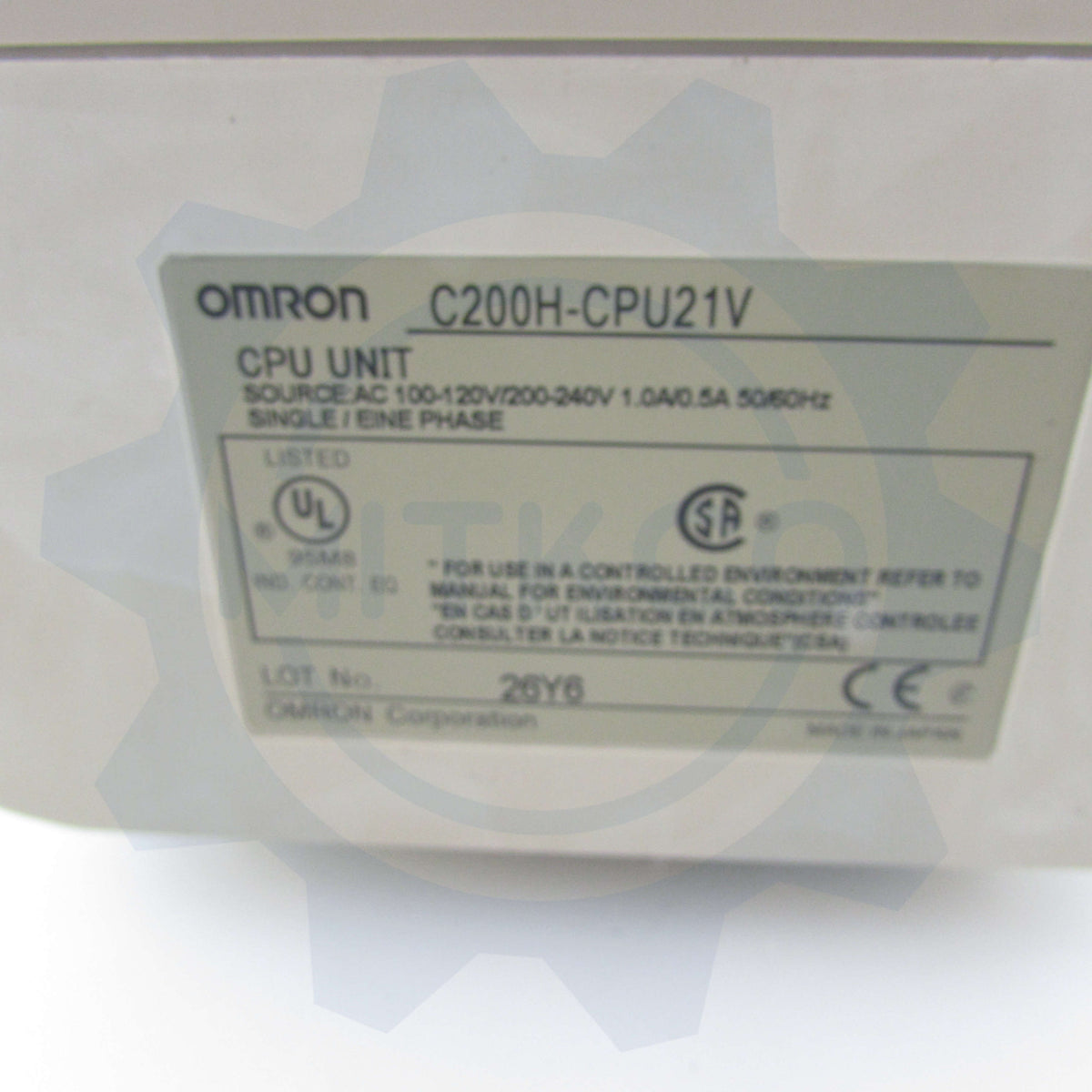 C200H-CPU21V Omron plc
