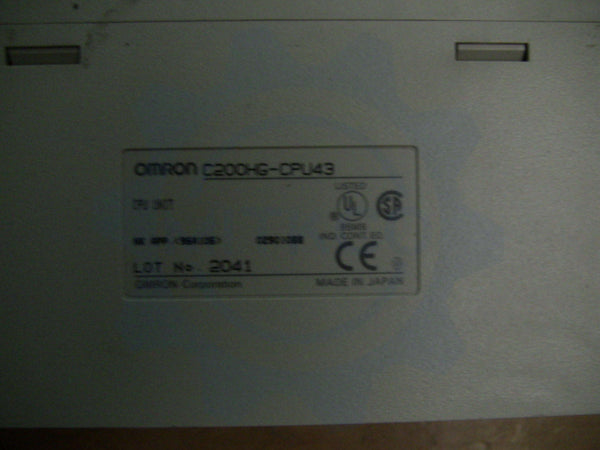 C200HG-CPU43 Omron plc