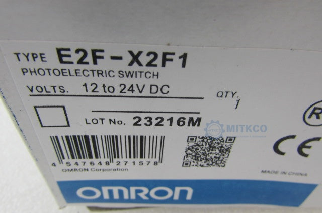 E2F-X2F1 2M Omron Sensor