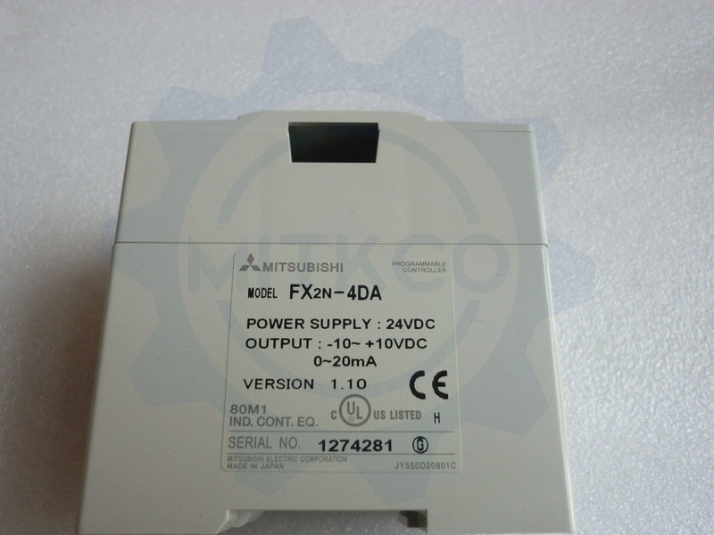 FX2N-4DA Mitsubishi plc