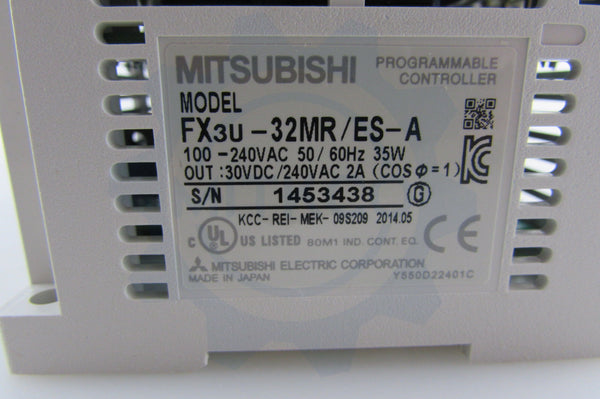 FX3U-32MR-ES-A Mitsubishi plc