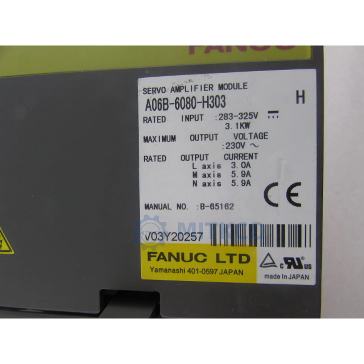 A06B-6080-H303 Fanuc servo drive
