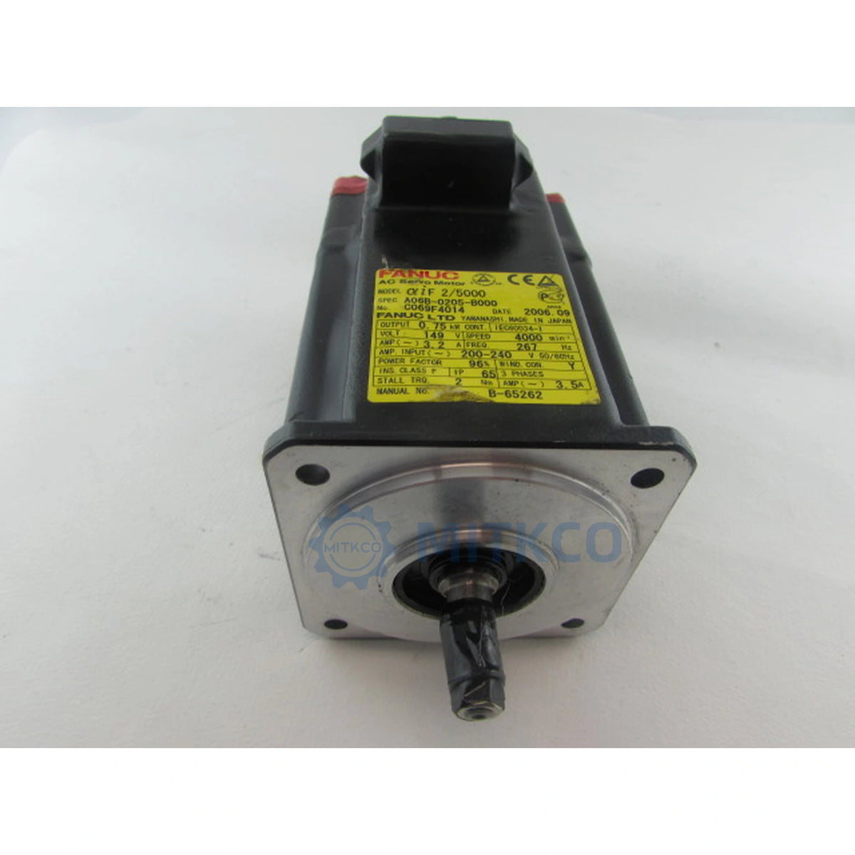 A06B-0205-B000 Fanuc servo motor