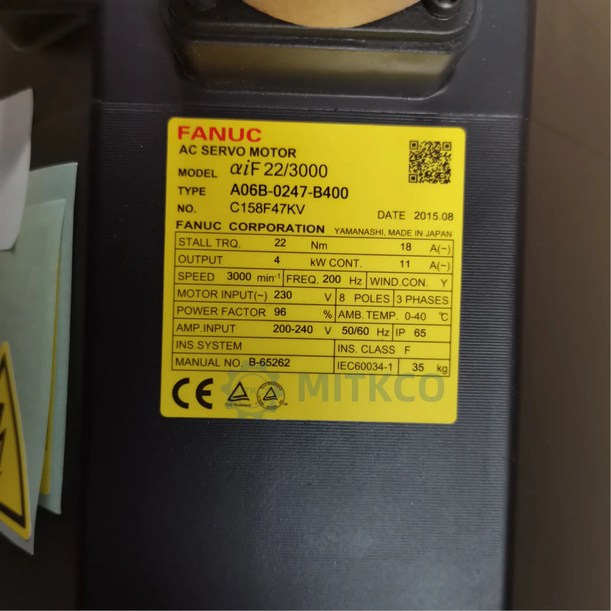 A06B-0247-B400 Fanuc servo motor