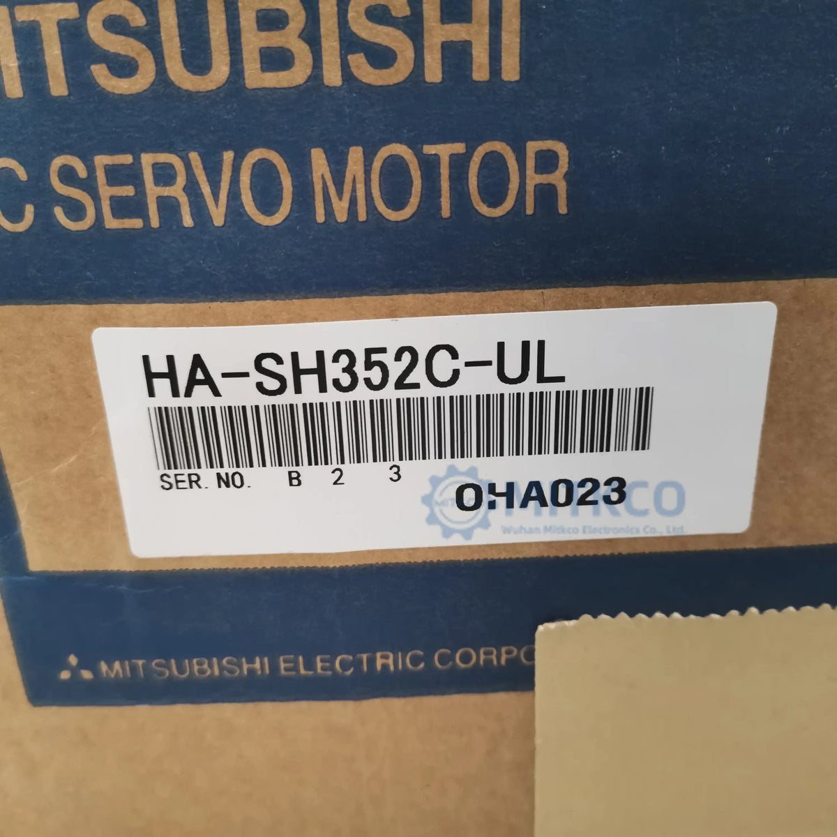 Mitsubishi HA-SH352C-UL Servo Motor | 600W Industrial AC Servo