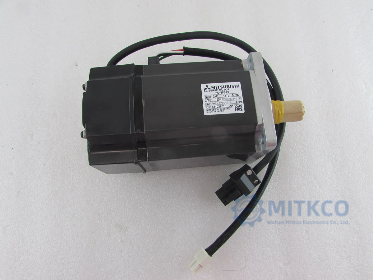 Mitsubishi HC-MFS73 AC Servo Motor | 750W HC-MFS Series with Brake