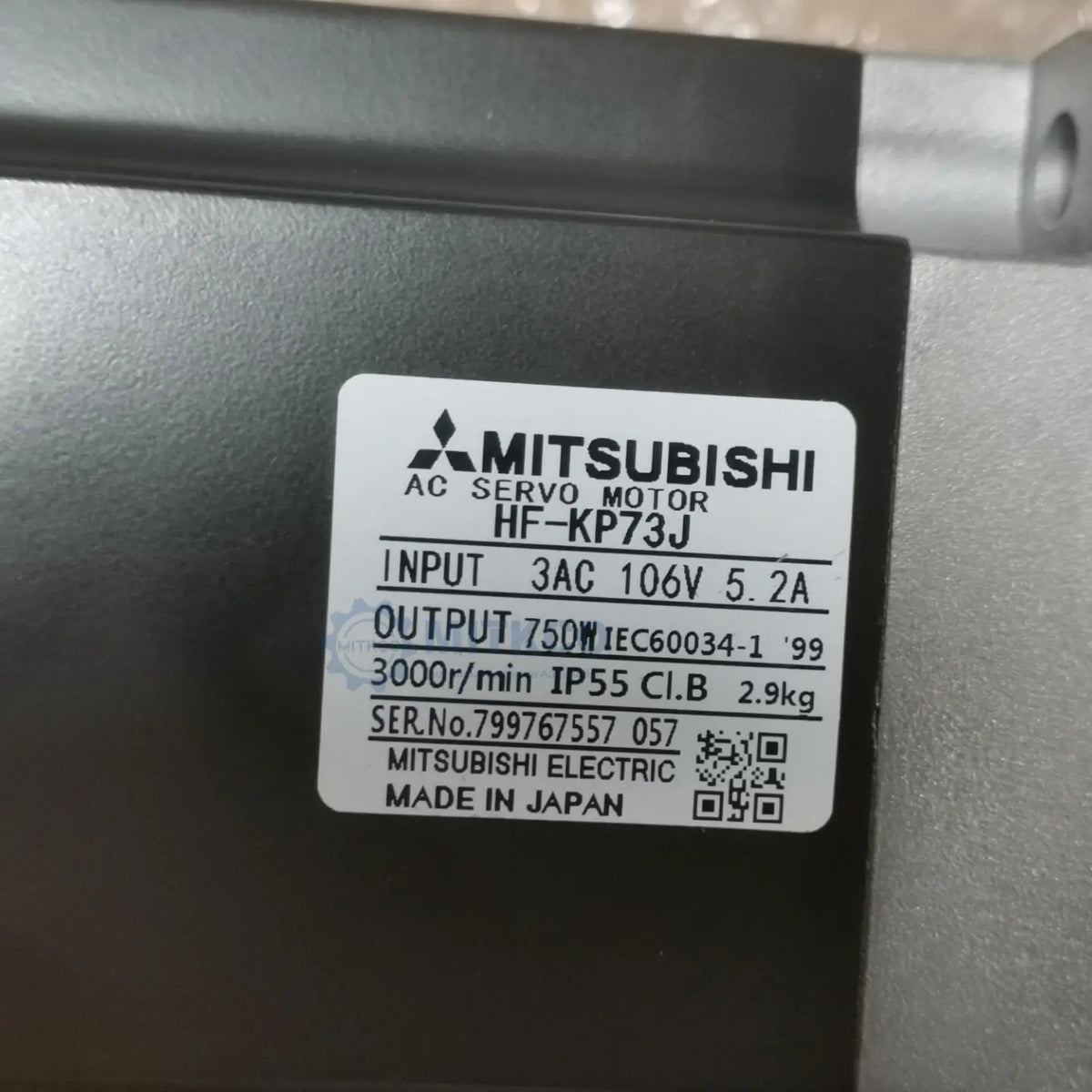 HF-KP73J Mitsubishi servo motor